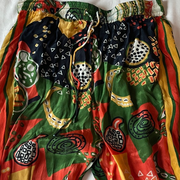 FARM Rio Colorful Abstract Tribal Pattern Pants - Picture 3 of 3